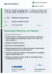 Messtechnik Workshop mit Praktikum